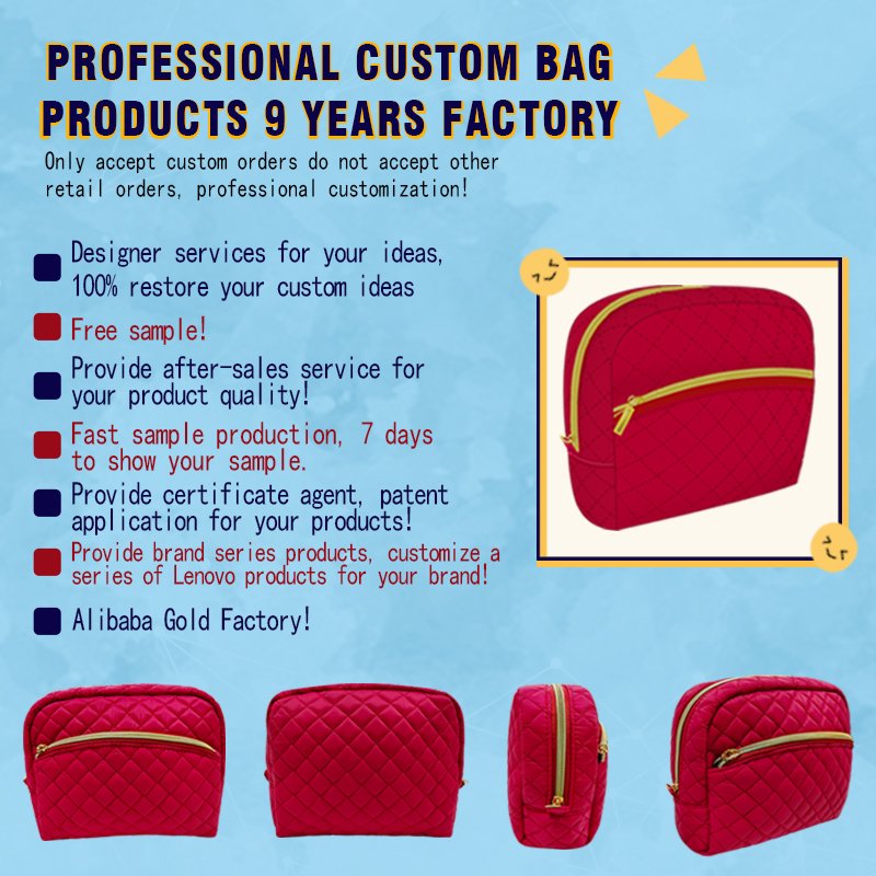 Custom Logo Zipper Soft Teddy Fabric Women Cosmetic Makeup Make Up Toiletry Pouch Bag