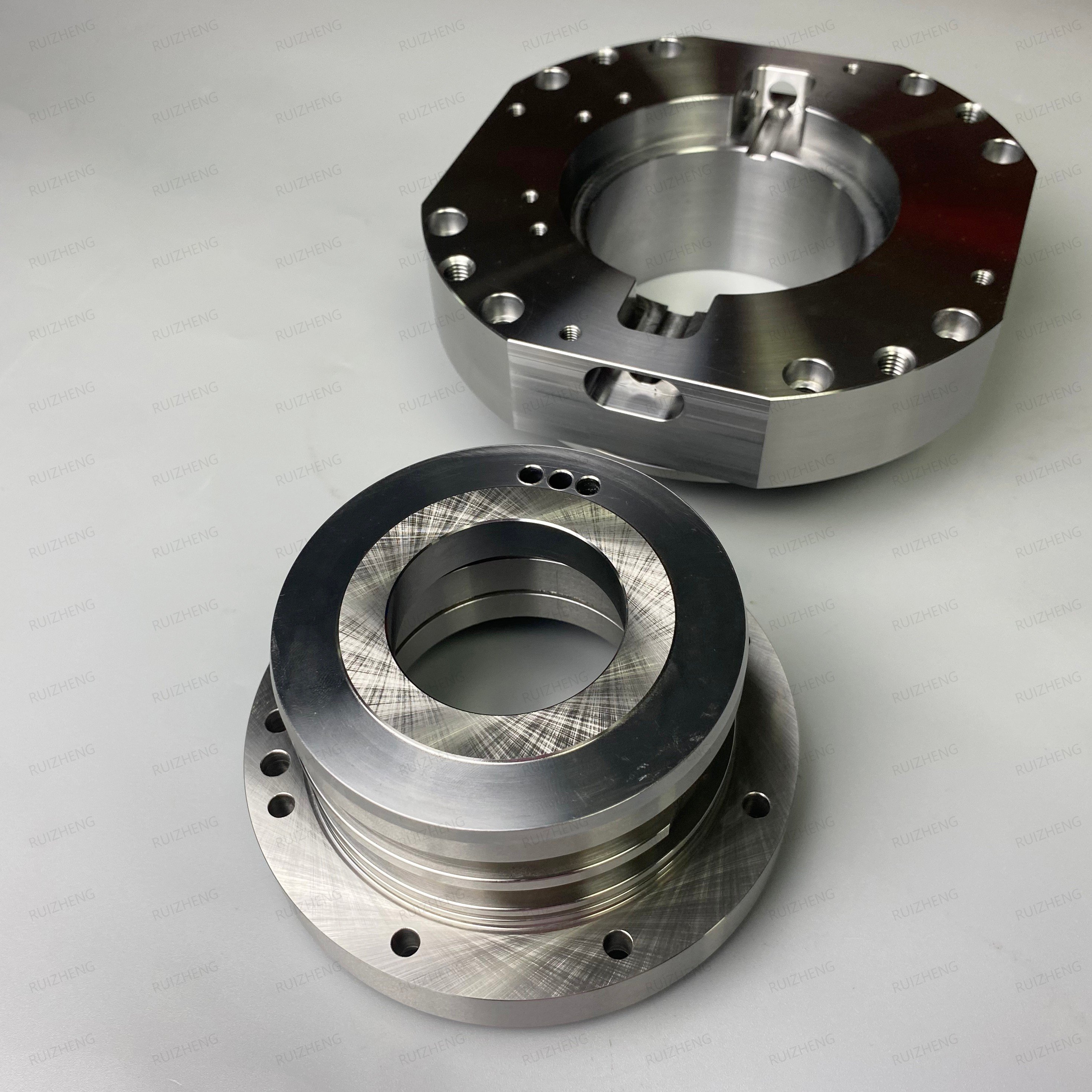 Precision Cnc Machined Milled Turned Machining Services Customized Stainless Steel Bearing flange Metal Parts Cnc Machining