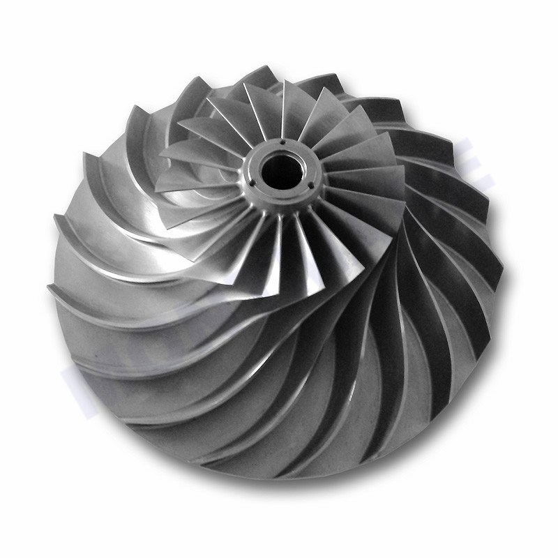 Oem Customized Car Turbine Airplane Turbo Compressor Wheel Impeller Cnc Milling Machining Service