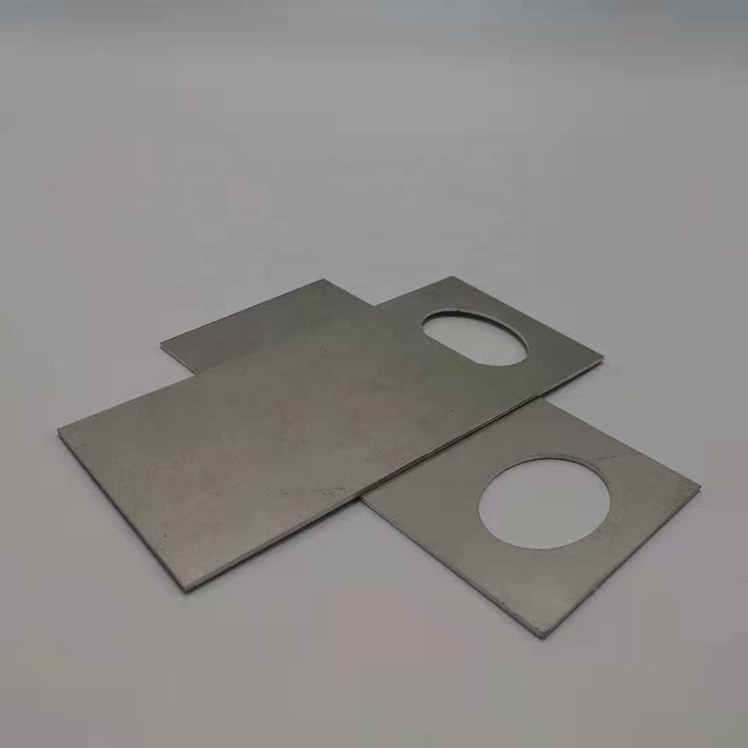 Precision mechanical parts processing aluminum anodized sheet vacuum plate CNC machining service