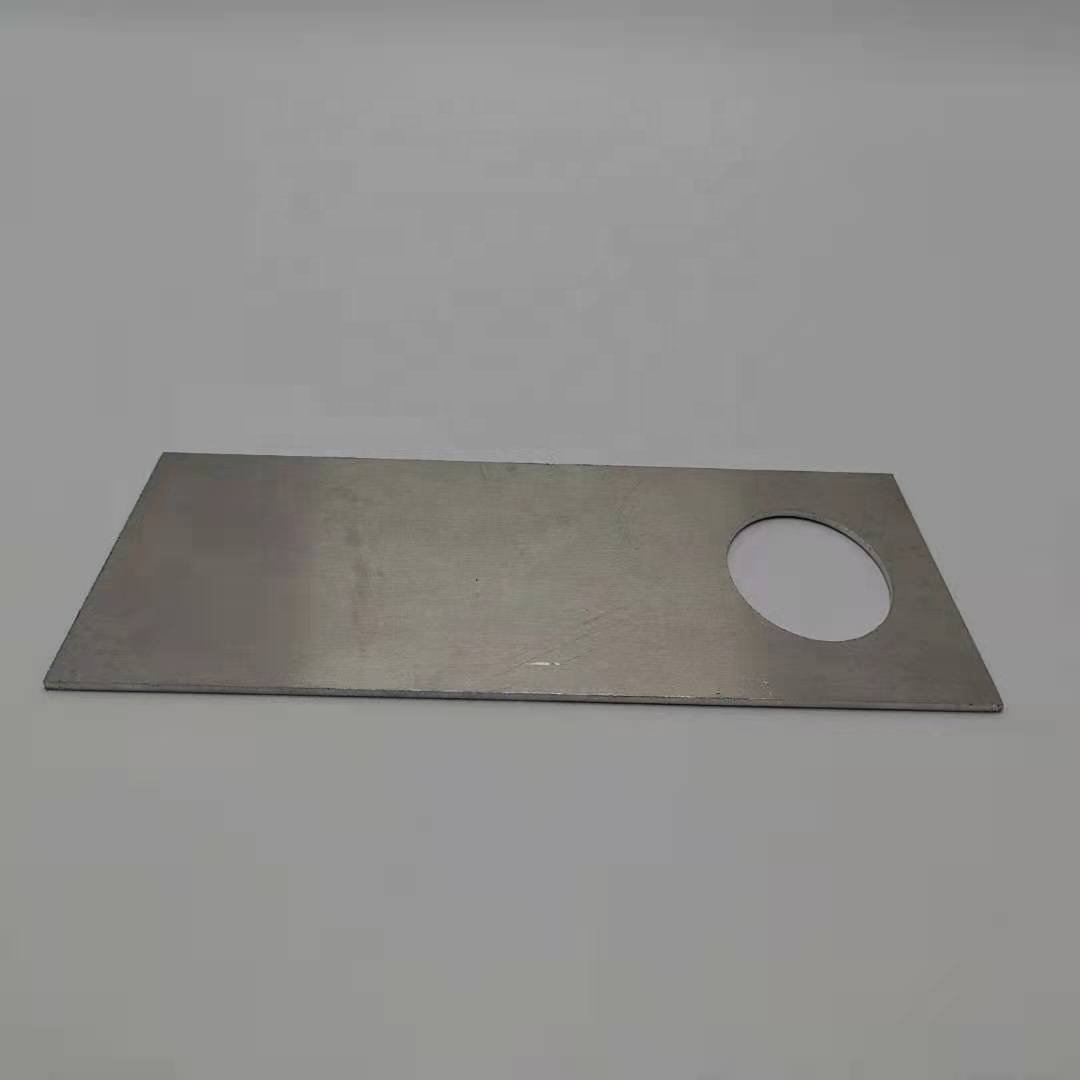 Precision mechanical parts processing aluminum anodized sheet vacuum plate CNC machining service