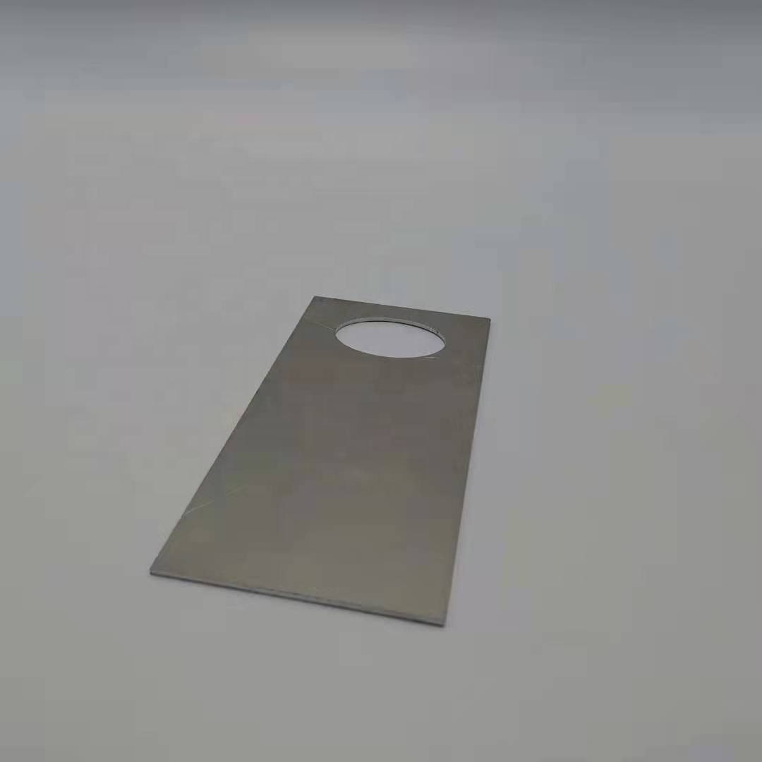 Precision mechanical parts processing aluminum anodized sheet vacuum plate CNC machining service