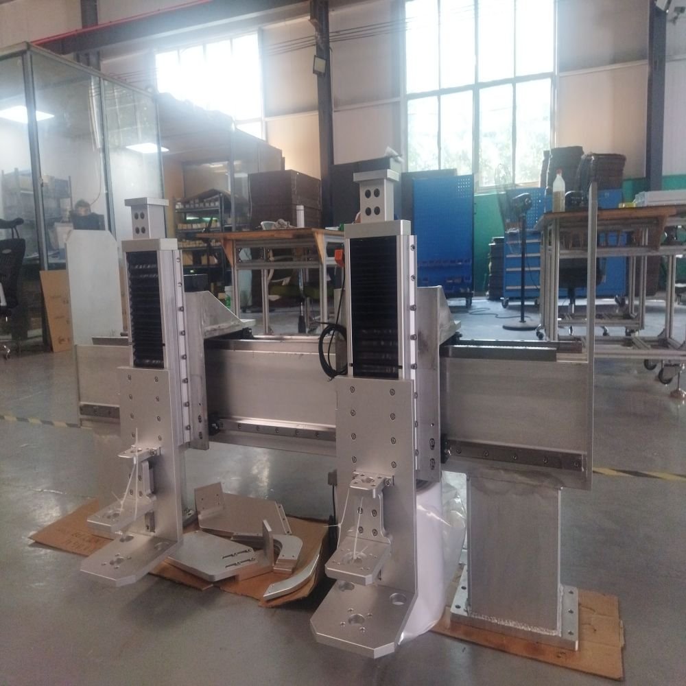 High Precision Aluminum Laser Cutting Machine Cross Beam Machining Service