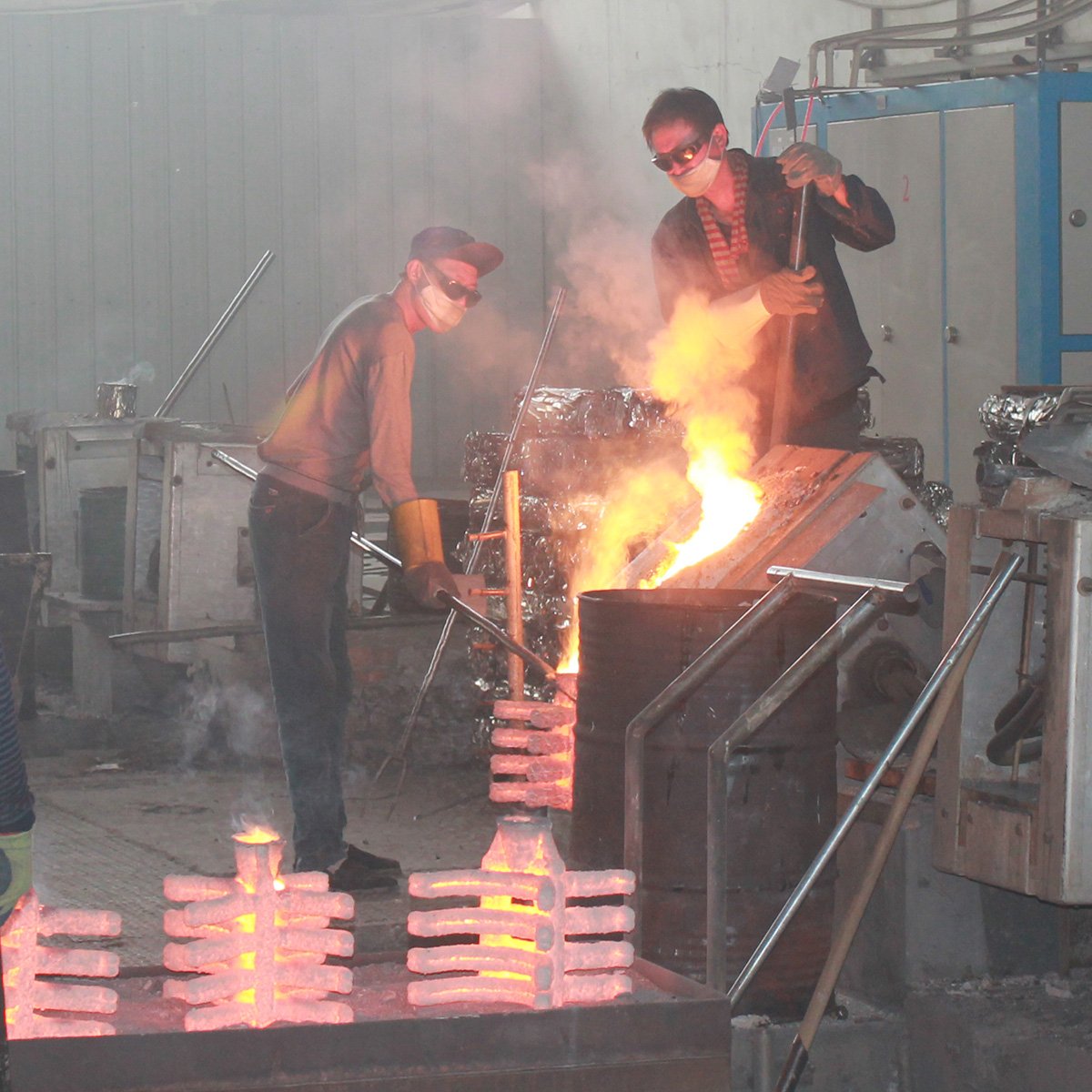 custom made investment casting steel parts with cnc machining services