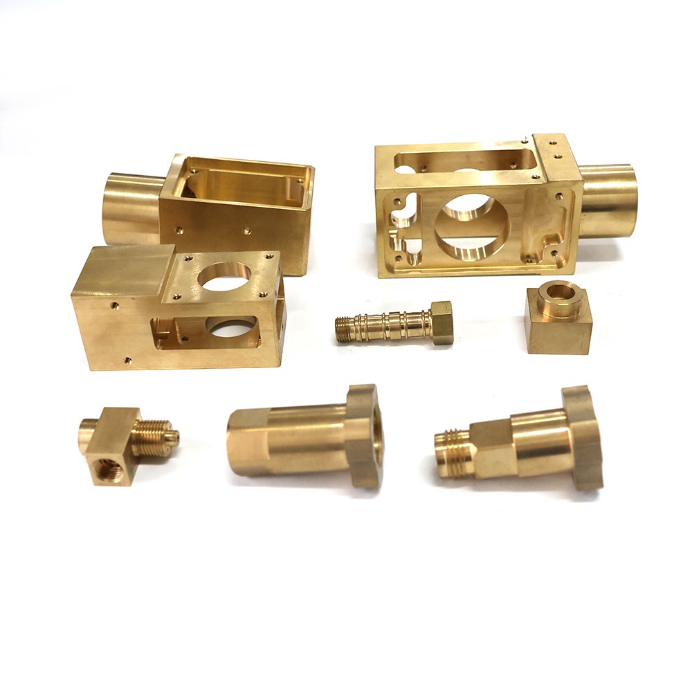 customized machine parts machining service aluminium brass copper CNC machining parts