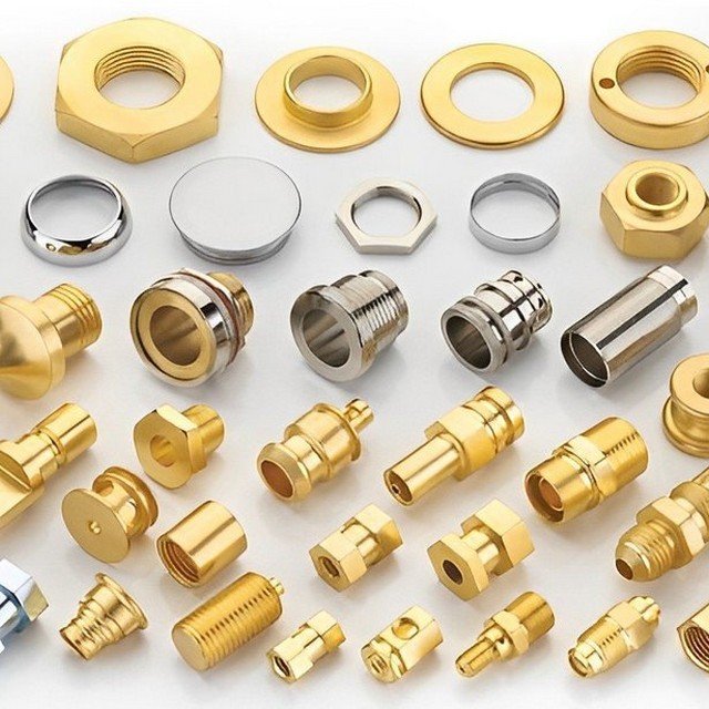 High Quality Custom Metal Components CNC Machined Aluminum Parts Precision Manufacturing Services Industrial Milling Turning