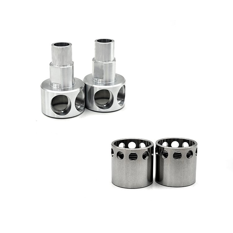 CNC Factory Wholesale Stainless Steel Brass Threaded CNC Machining Service Turning Parts Manufacturer Metal Sleeve