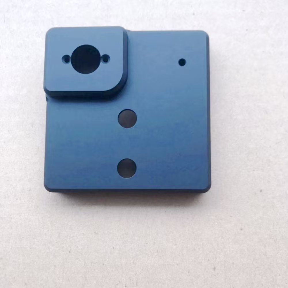 Customized precision aluminum parts, mechanical products, metal CNC machining services, black anodizing treatment