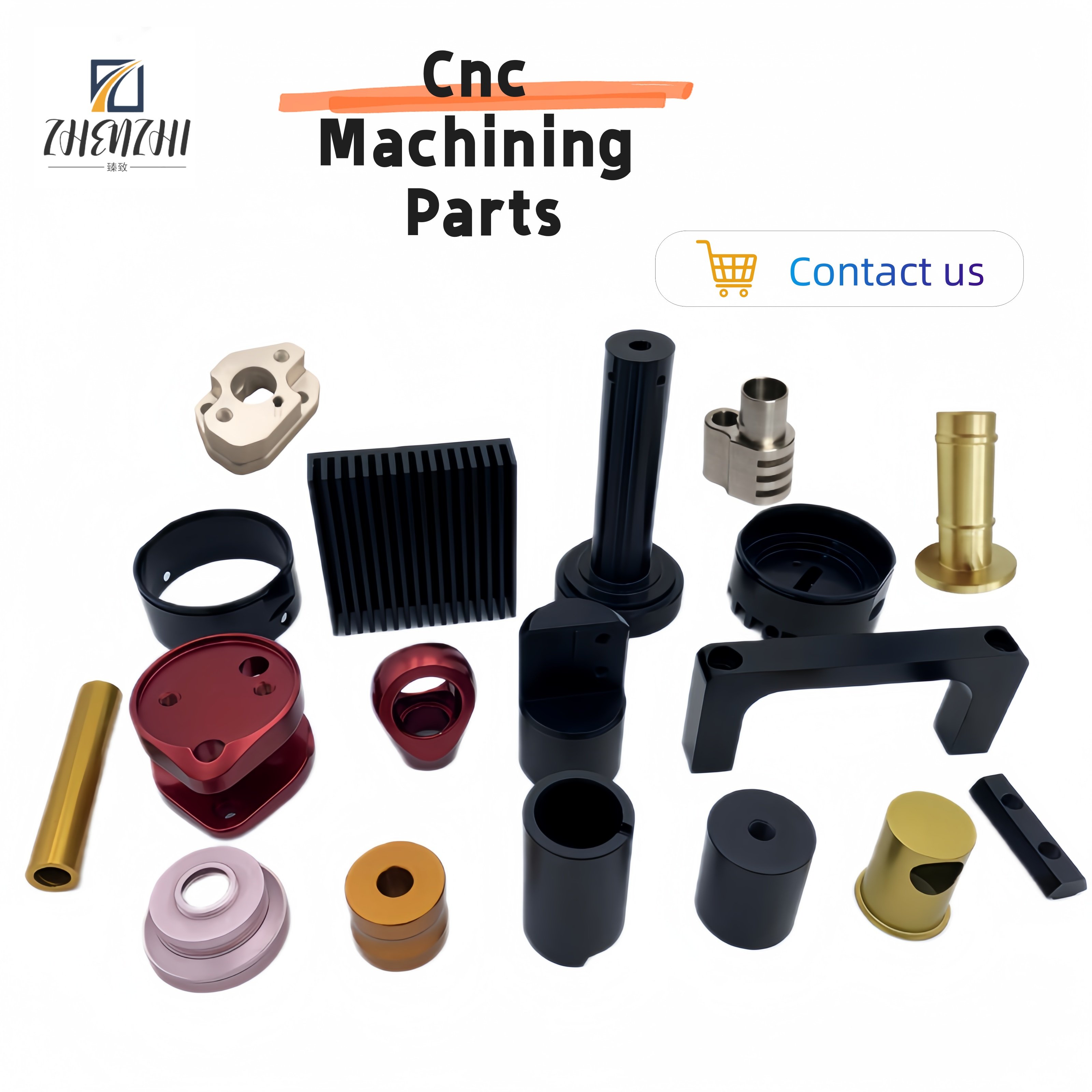 OEM Factory Precision Custom Stainless Steel Aluminum Titanium PC PEEK CNC Turning Machining Service