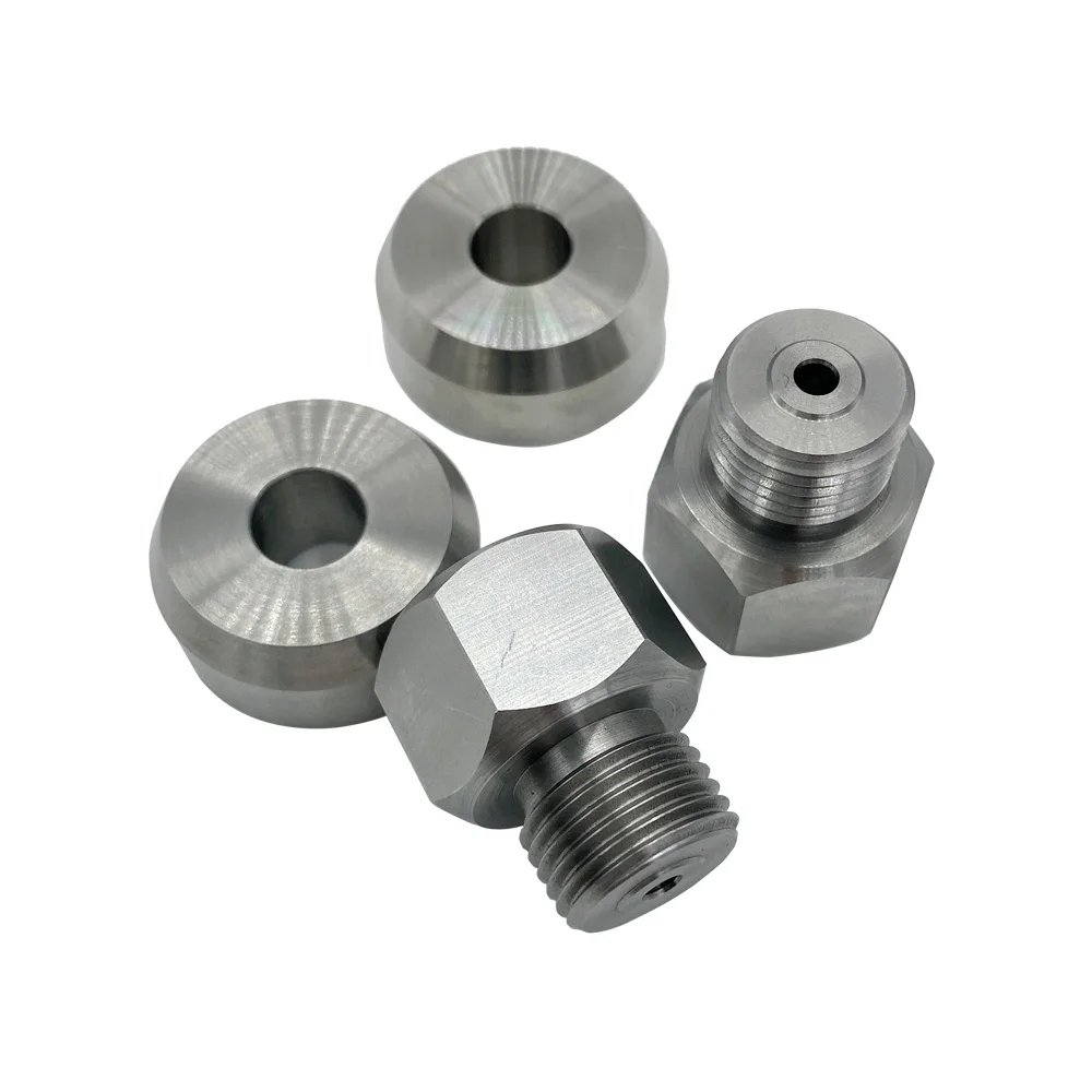 Professional large 5 axis cnc machining service for auto stainless steel parts lathe 316 turning parts with thread