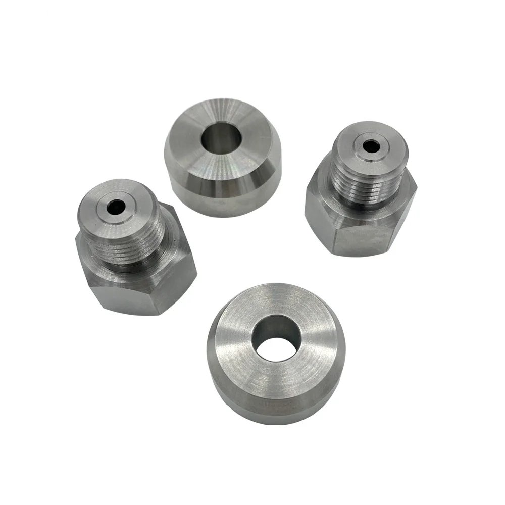 Professional large 5 axis cnc machining service for auto stainless steel parts lathe 316 turning parts with thread