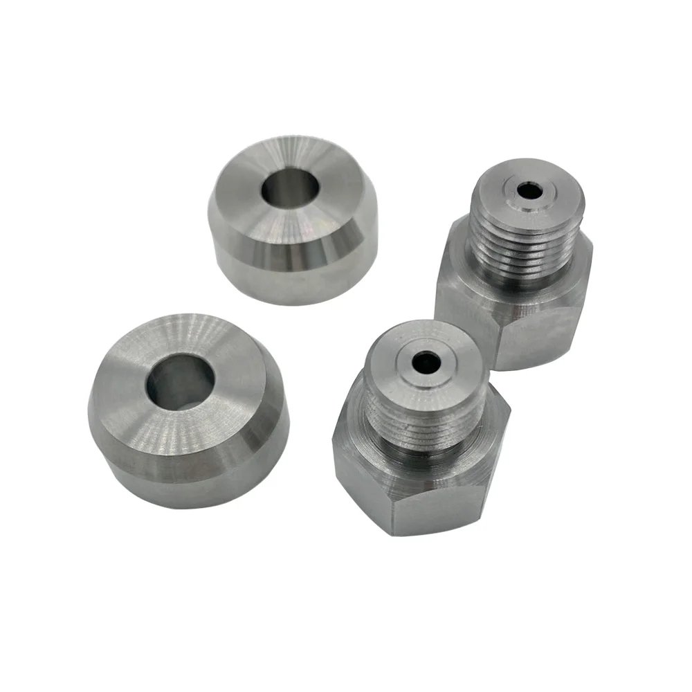 Professional large 5 axis cnc machining service for auto stainless steel parts lathe 316 turning parts with thread