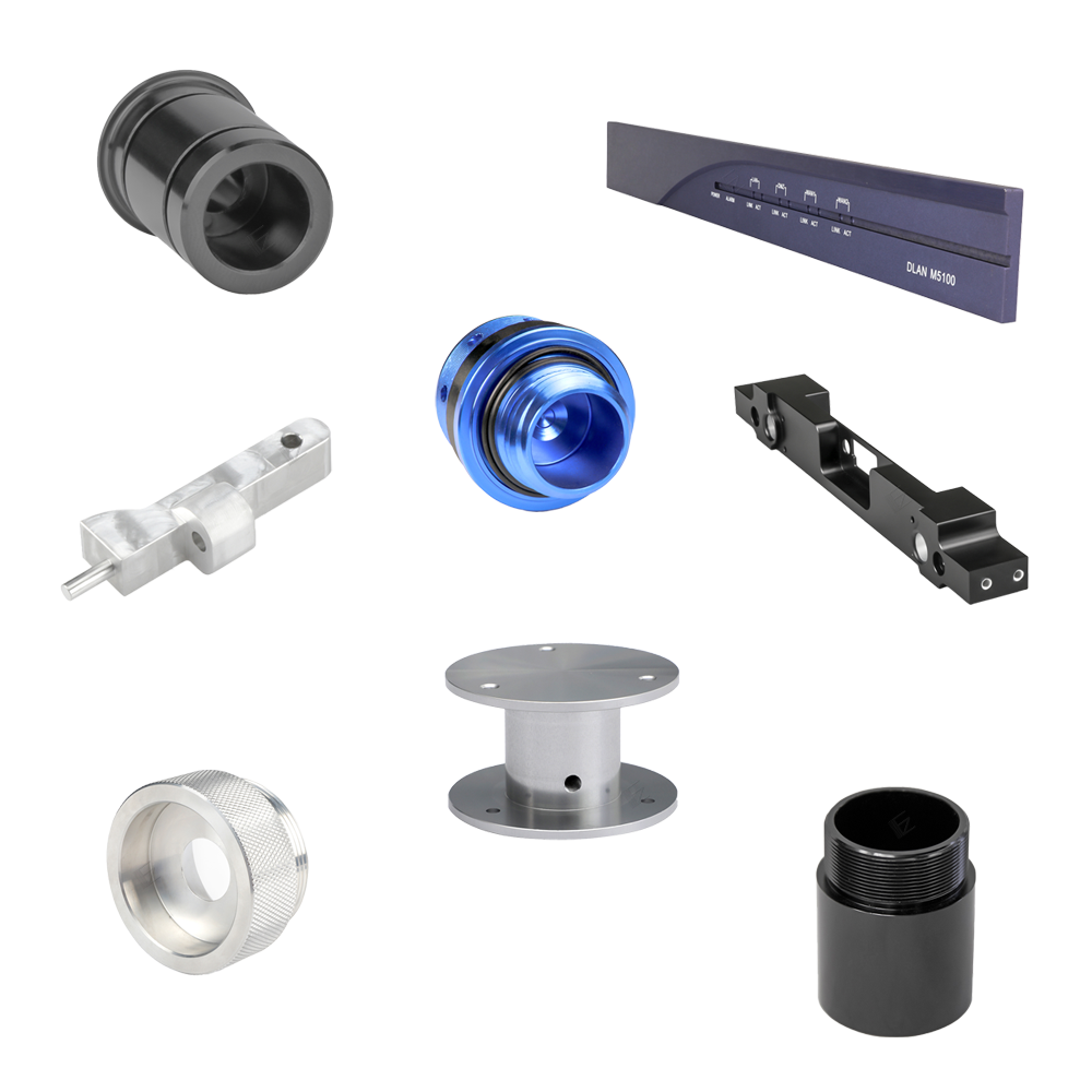 Prototype manufacturing AL 6061 7075 aluminum cnc turning part oem custom cnc machining service