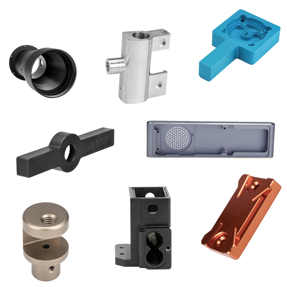 Prototype manufacturing AL 6061 7075 aluminum cnc turning part oem custom cnc machining service