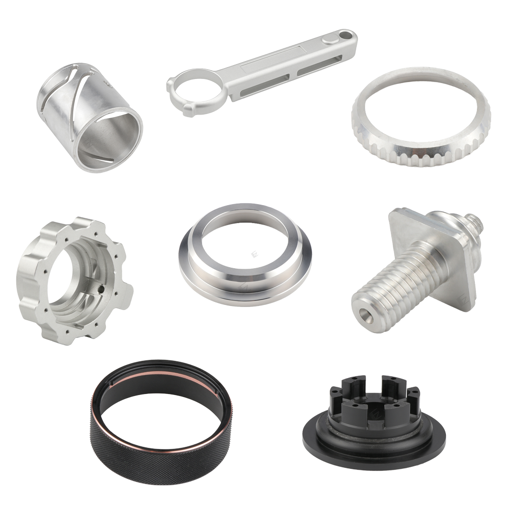 Prototype manufacturing AL 6061 7075 aluminum cnc turning part oem custom cnc machining service