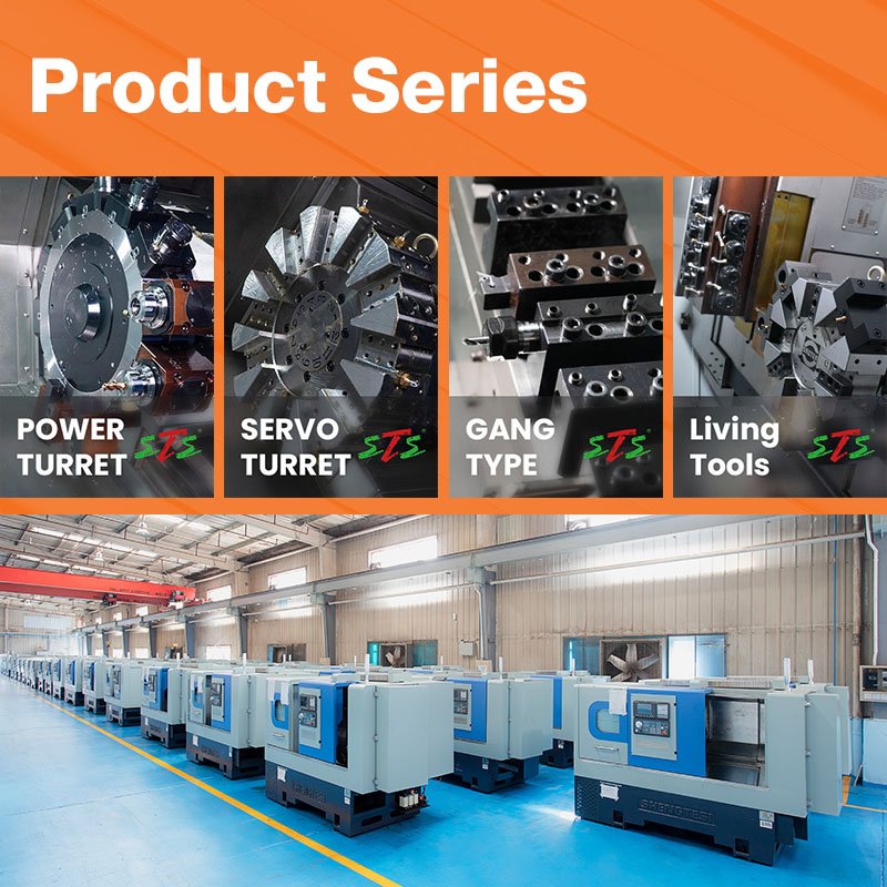 High Precision cnc turning machine Servo Turret CNC Lathe for Metal Machining