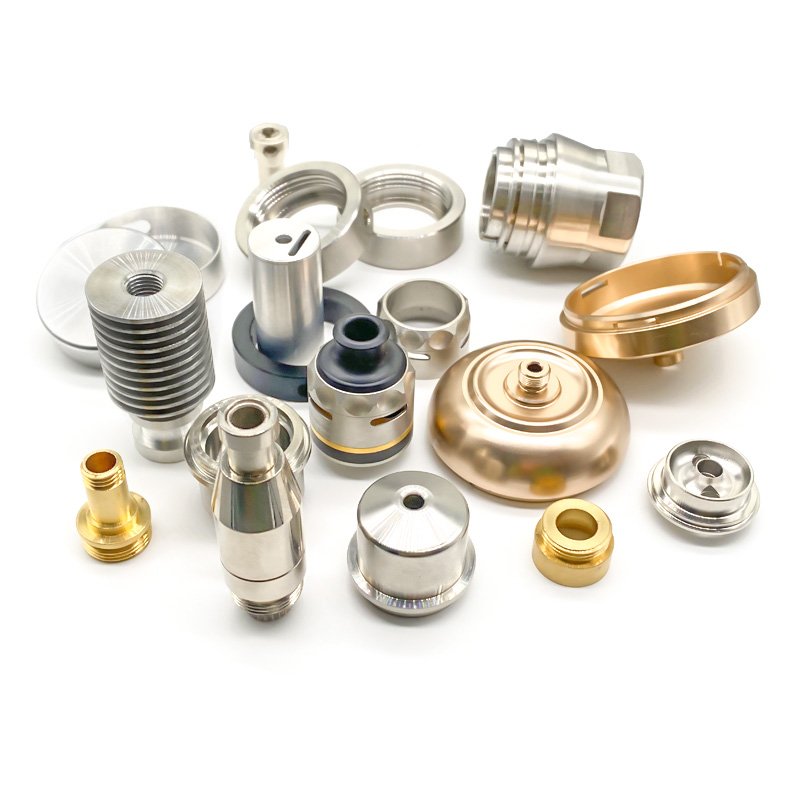Custom High Precision CNC Machining Services Turning Brass Aluminum Stainless steel Parts