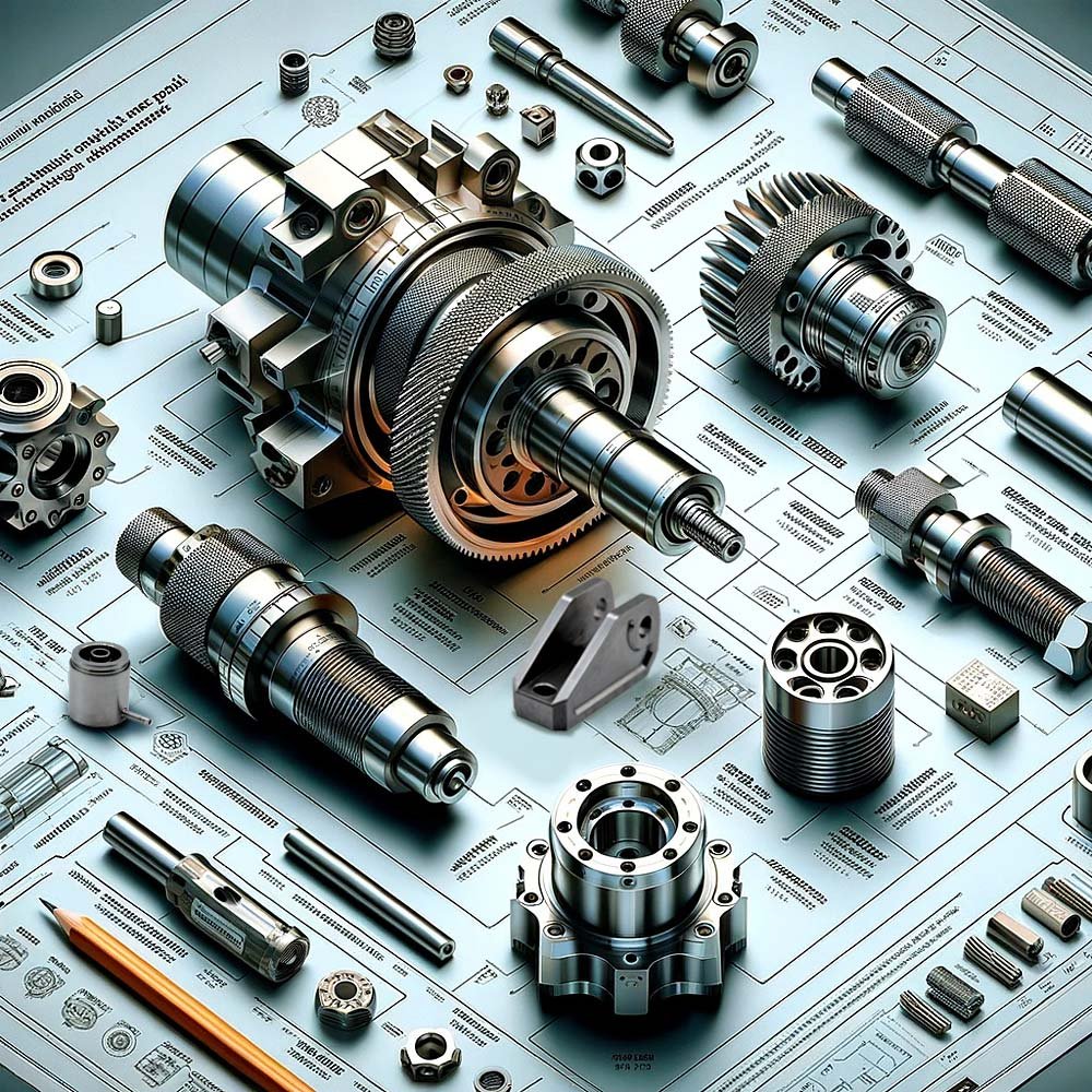 Custom CNC Aluminum Alloy Machining Parts Service for Precision Small OEM 5 Axis Prototype Suppliers Rapid Prototyping Service