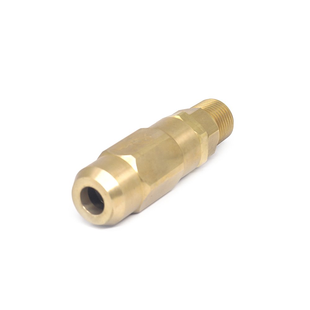 Customized Brass misting nozzle with Precise tolerance Lathe Machining Service Turning Brass Cnc