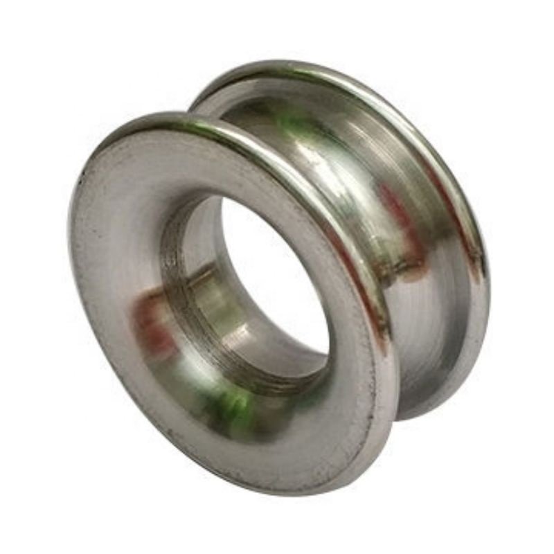 Dongguan Manufacturer Aluminum Custom Low Friction Ring Cnc Machining Service Custom for Sailing and Rope
