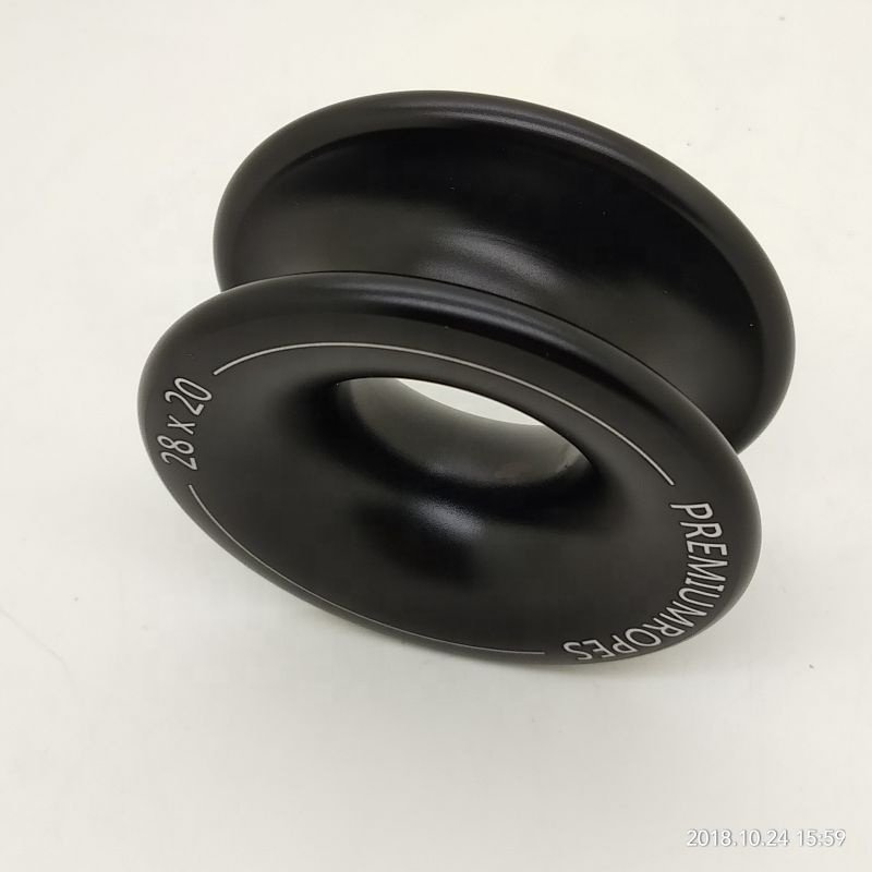 Dongguan Manufacturer Aluminum Custom Low Friction Ring Cnc Machining Service Custom for Sailing and Rope