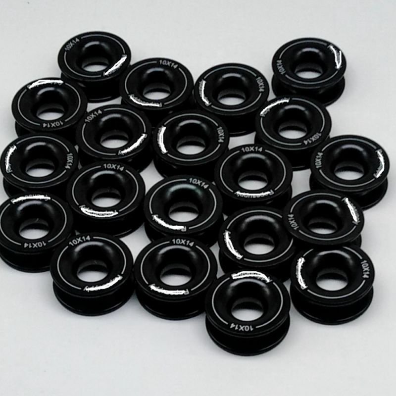 Dongguan Manufacturer Aluminum Custom Low Friction Ring Cnc Machining Service Custom for Sailing and Rope