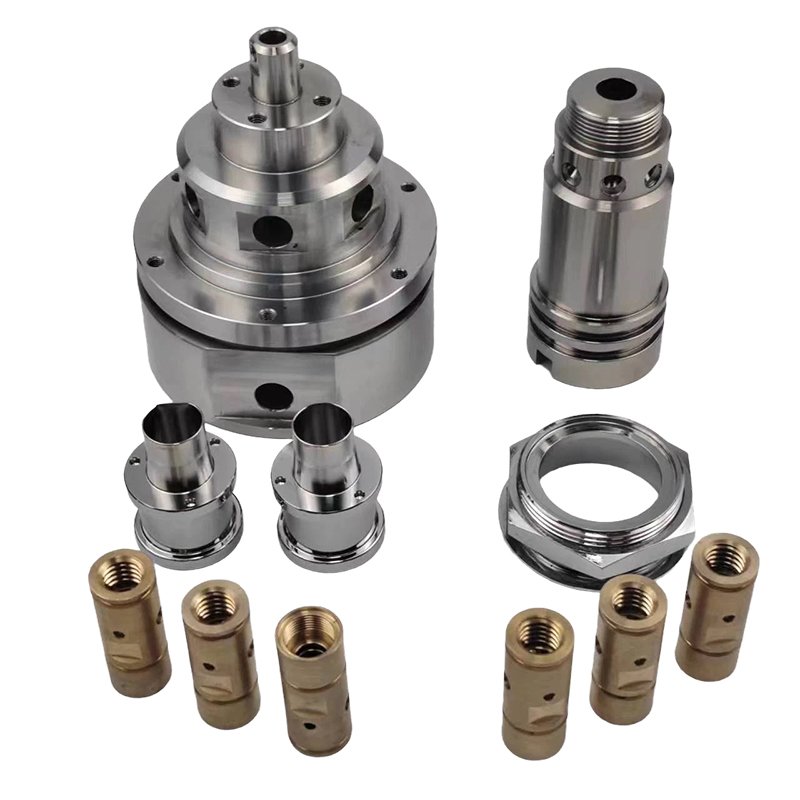 custom cnc machining service cnc parts aluminum copper drilling turning milling cnc precision components