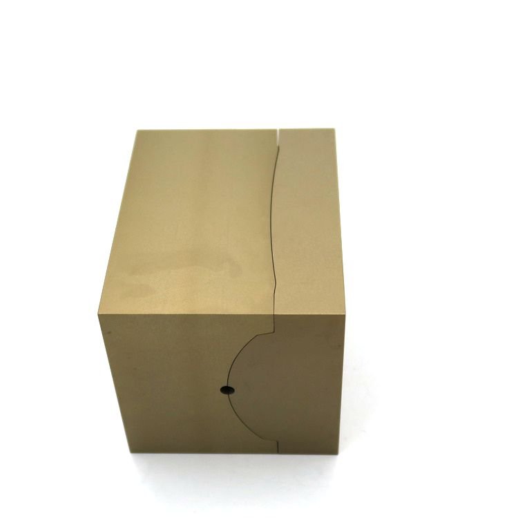 OEM 7075 T6 Harden Material Aluminum Part Mold Inserts Sand Blasting Custom CNC Machining Service