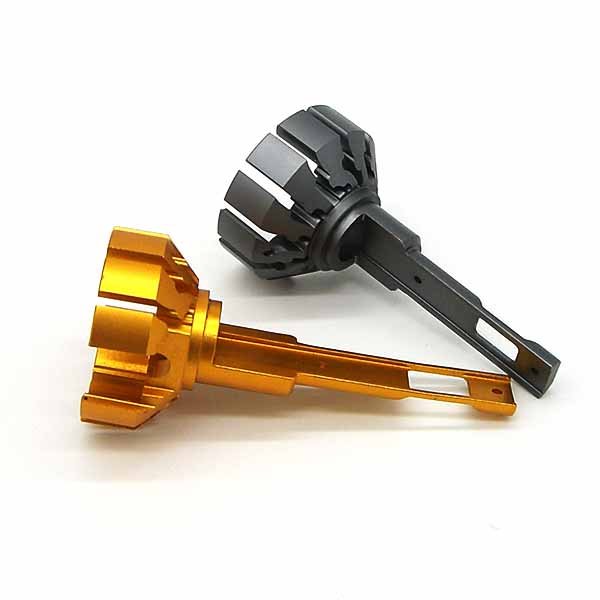 Dongguan Manufacture Factory's Custom CNC Machining Service A6061 Stainless Steel Srews LED light aluminum housing car loight