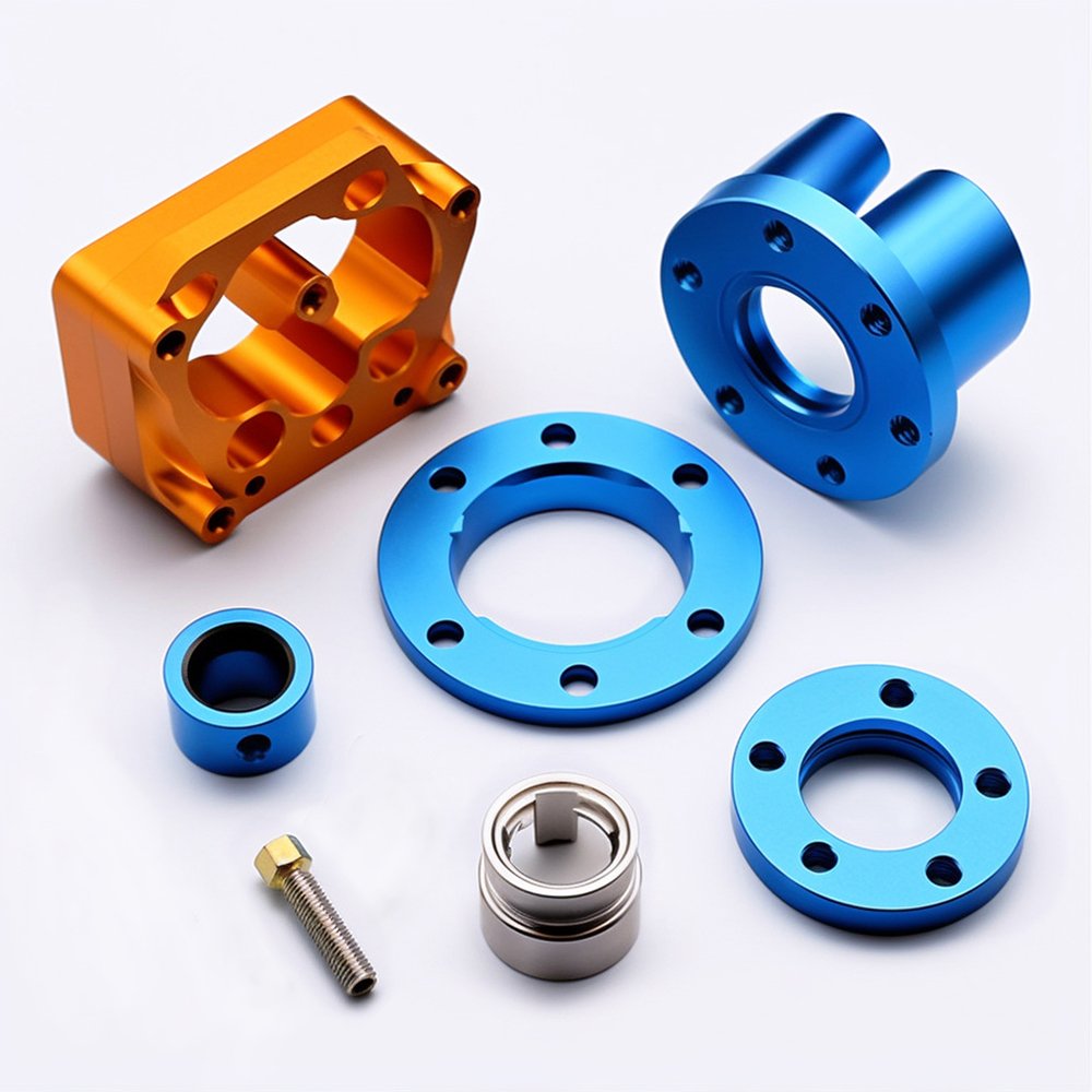 Custom Machining Service for Anodized CNC Aluminum Parts Titanium, Brass, Stainless Steel Precision CNC Routing and Milling