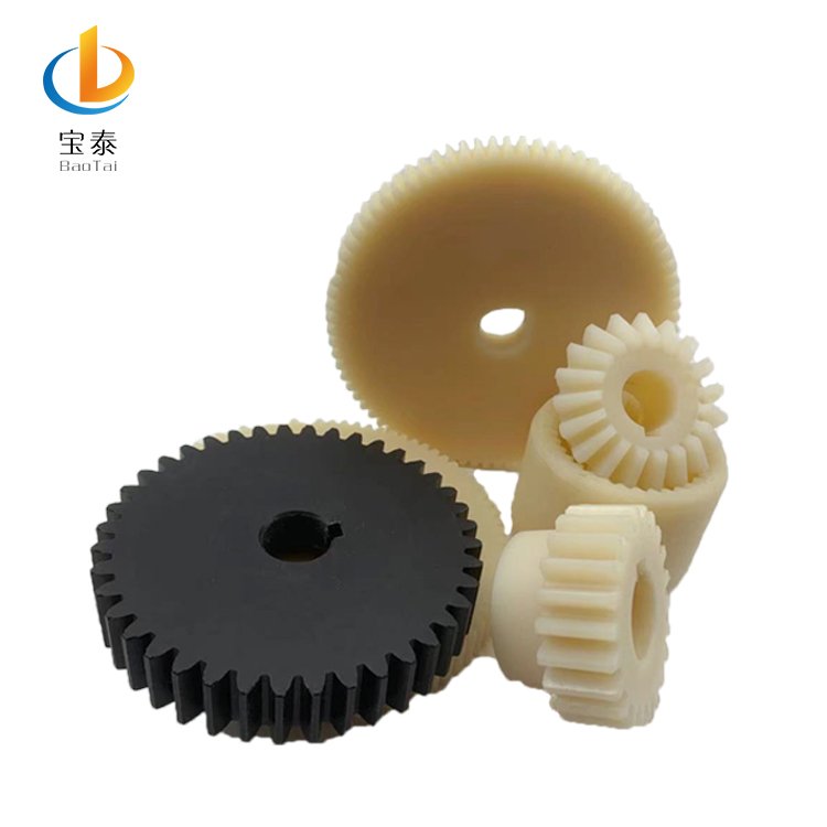 CNC machining service plastic nylon gears