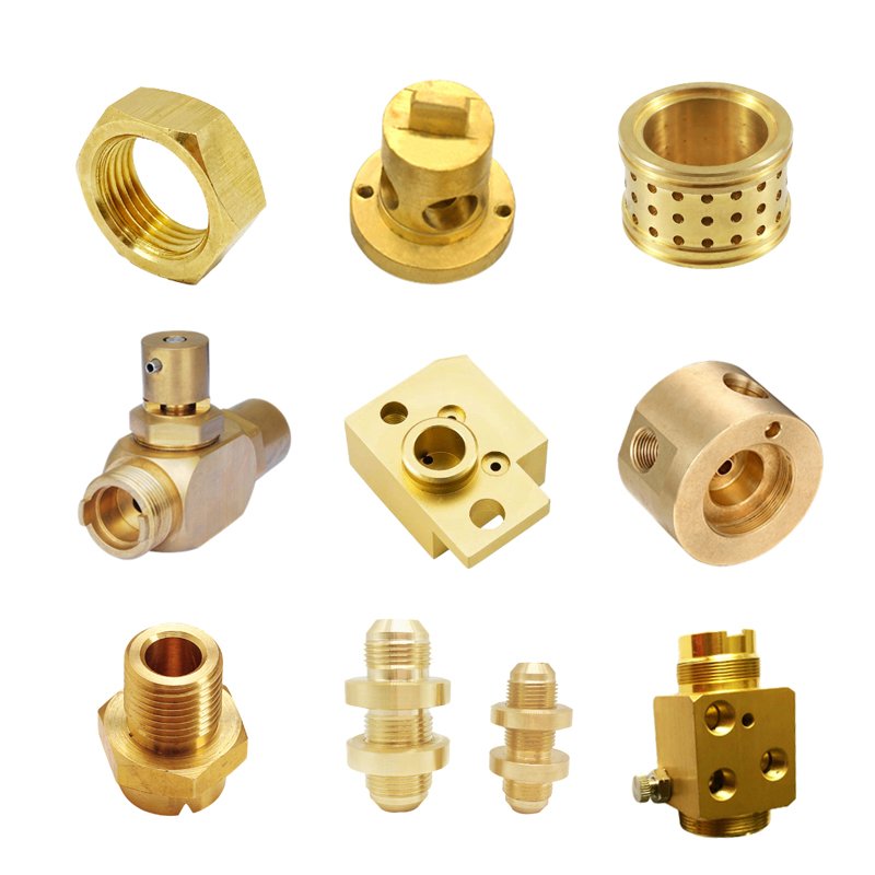 OEM Custom CNC Milling Turning Stainless Steel Aluminum Brass Metal Parts 5 Axis CNC Machining Services