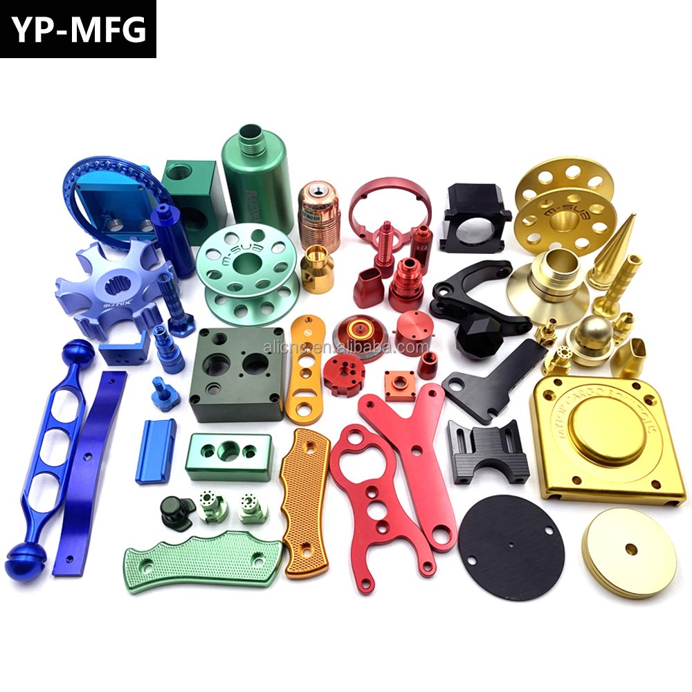 Super safety precision cnc machined milled turned anodized aluminium turning part 5 axis cnc milling custom machining services