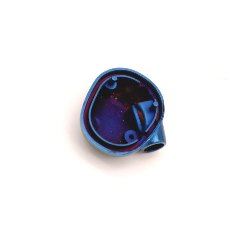 CNC machined parts OEM/ODM CNC Precision Turning Metal Titanium Alloy PVD Earphone Housing/Shell/Case/enclosure