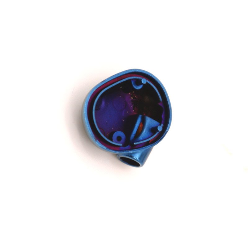 CNC machined parts OEM/ODM CNC Precision Turning Metal Titanium Alloy PVD Earphone Housing/Shell/Case/enclosure