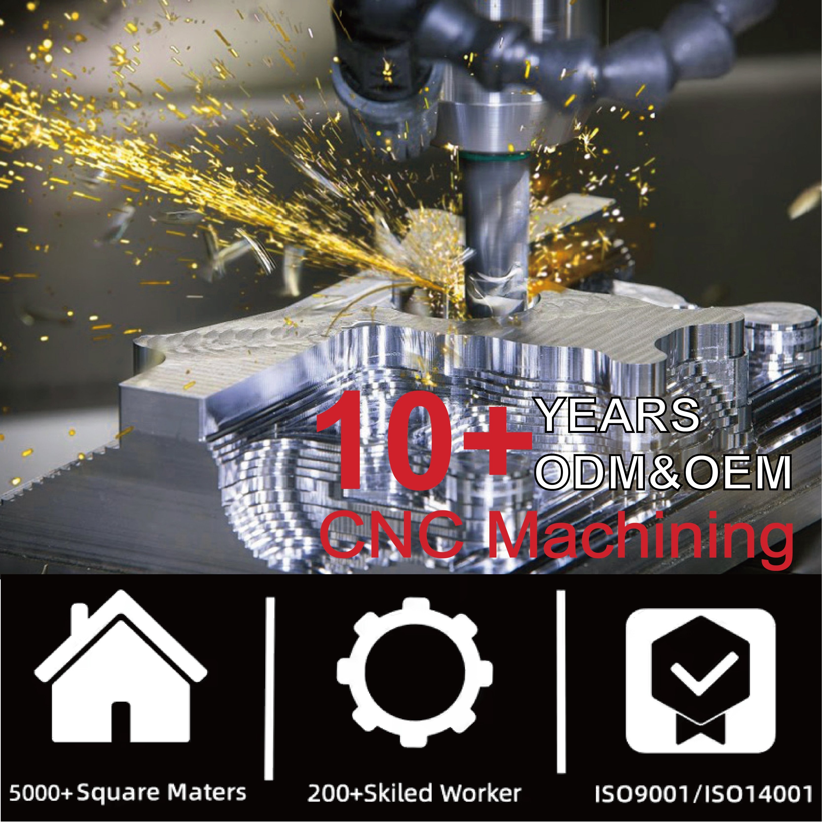 Laser Cutting Parts Machining Services Cnc Milling OEM Custom Made Aluminum Parts