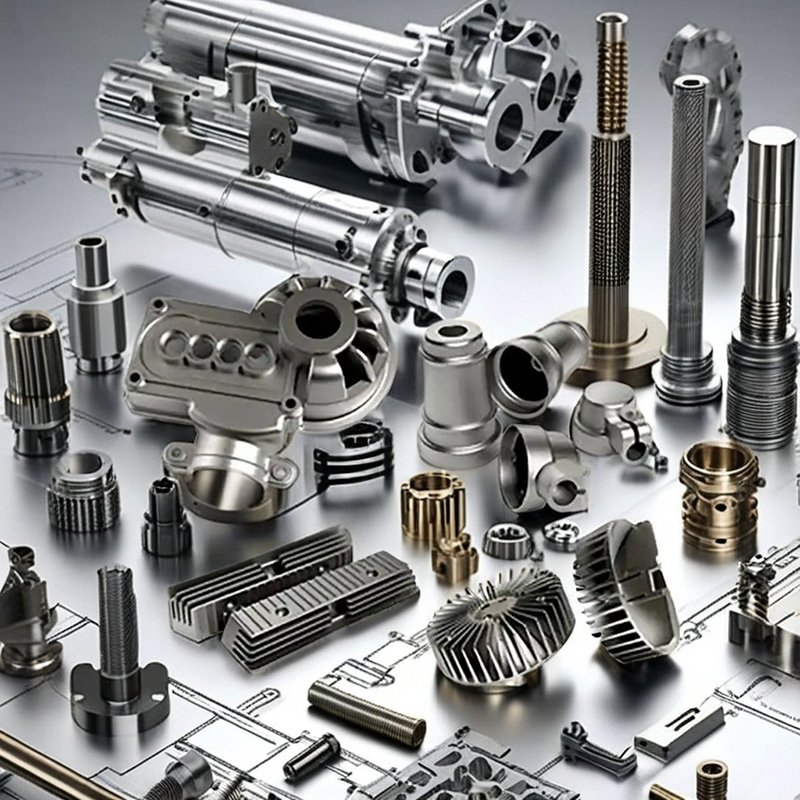 Non-standard machined aluminum parts cnc machining block parts precision mill machining service cnc machine part