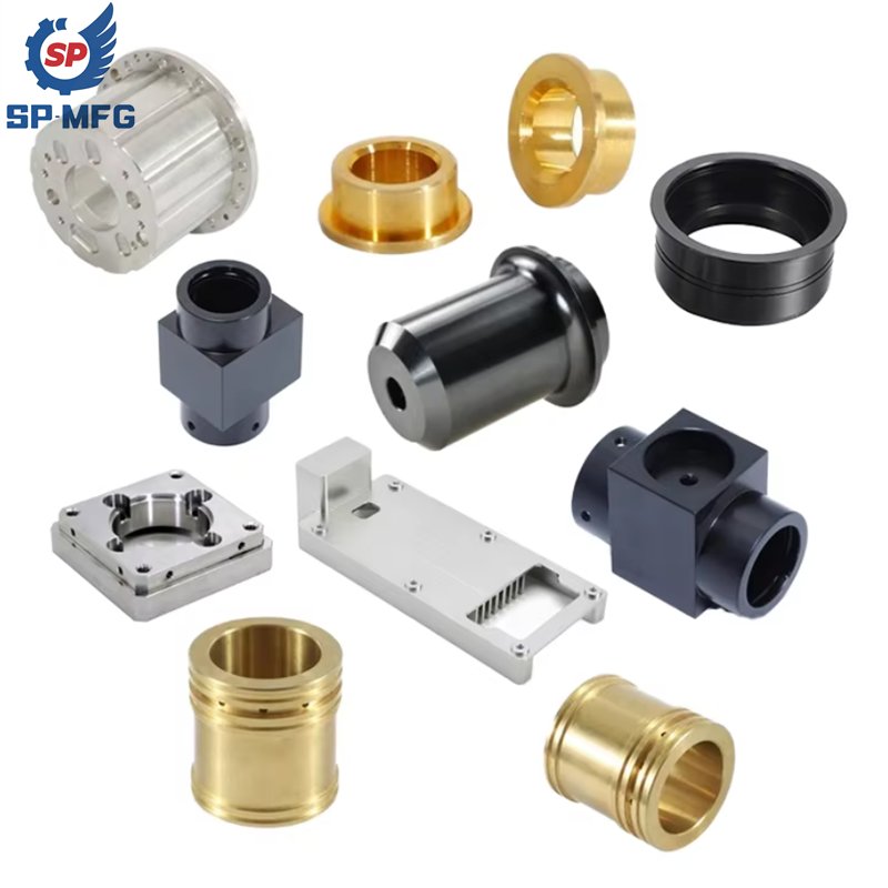 Custom CNC Machining Services Stainless Steel Milling Metal Aluminum Fabrication Manufacturers High Precision 5-Axis CNC Parts