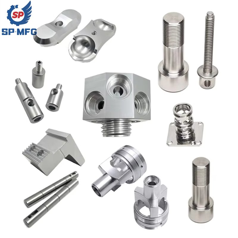 Custom CNC Machining Services Stainless Steel Milling Metal Aluminum Fabrication Manufacturers High Precision 5-Axis CNC Parts