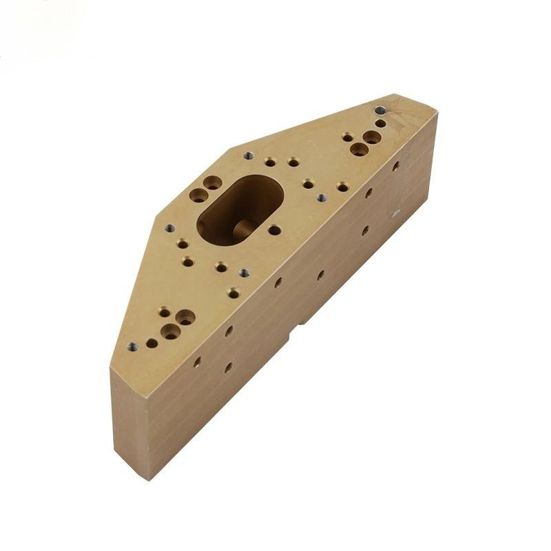 Precision Machining Service for Custom Copper Brass Parts Steel Drilling for Machinery Application Milling Turning