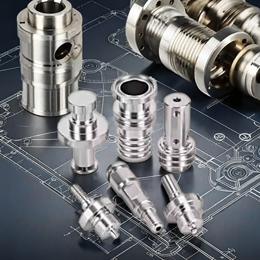 CNC machining services for mechanical parts stainless steel aluminum parts CNC machining CNC turning parts