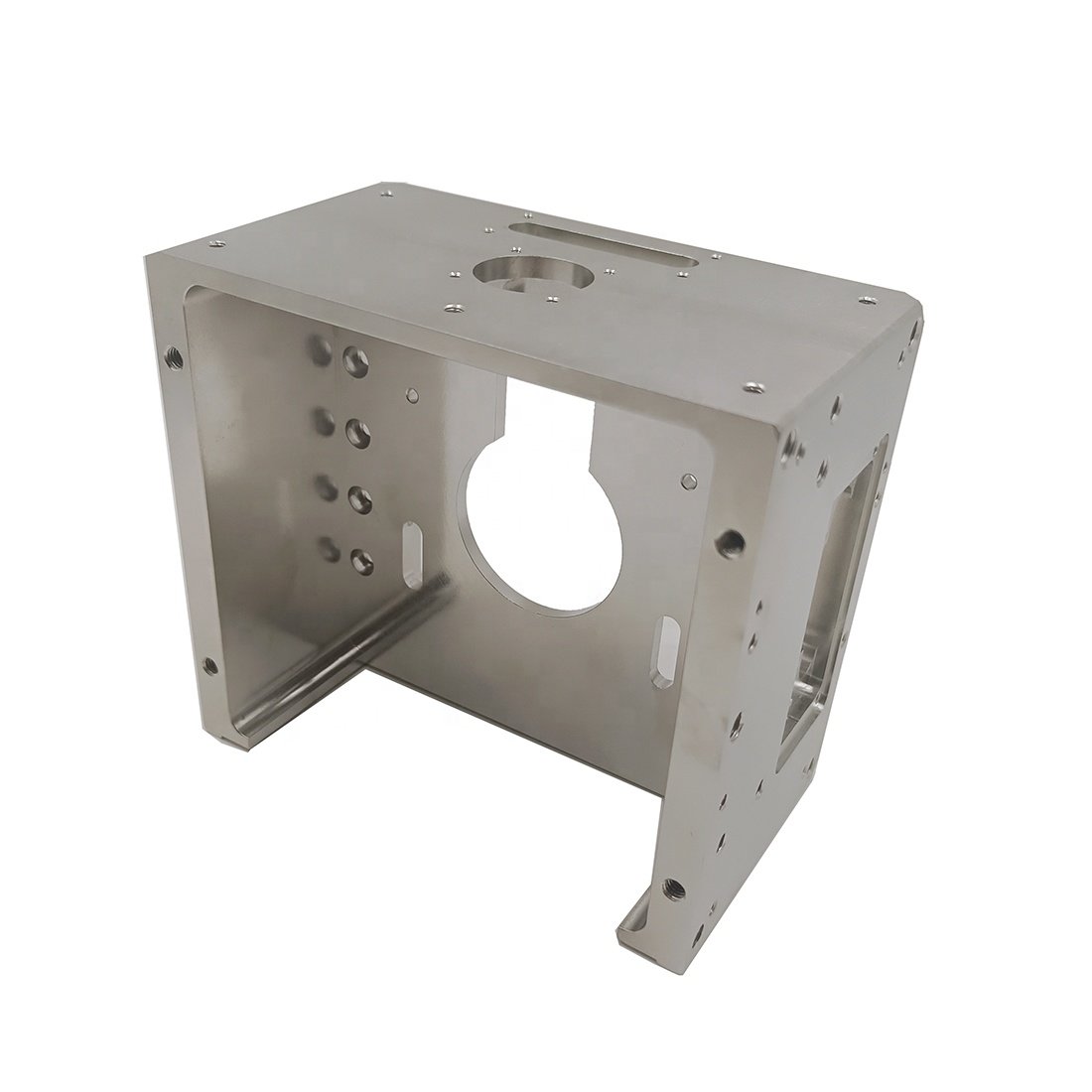 Custom made high precision CNC machining service stainless steel sandblast anodizing Modul basis parts