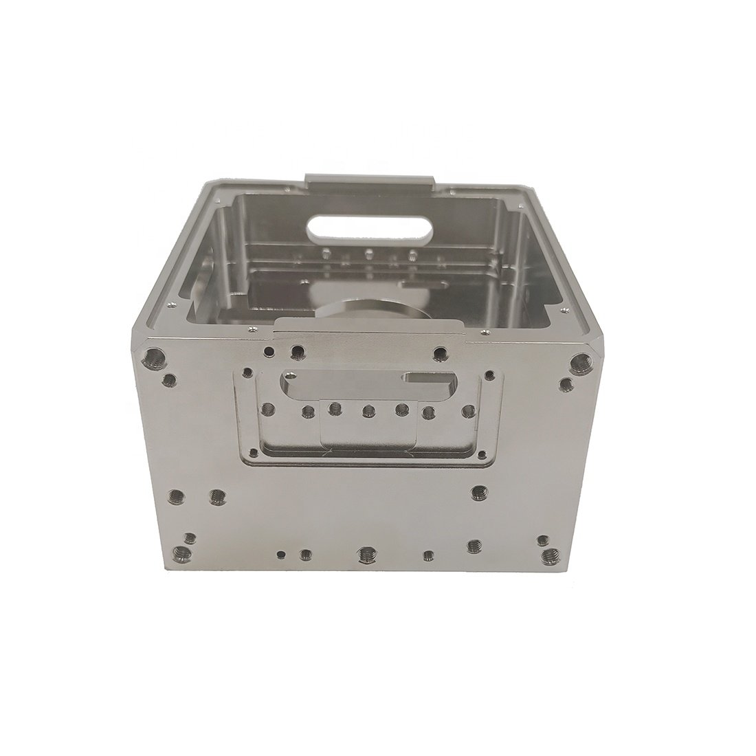 Custom made high precision CNC machining service stainless steel sandblast anodizing Modul basis parts