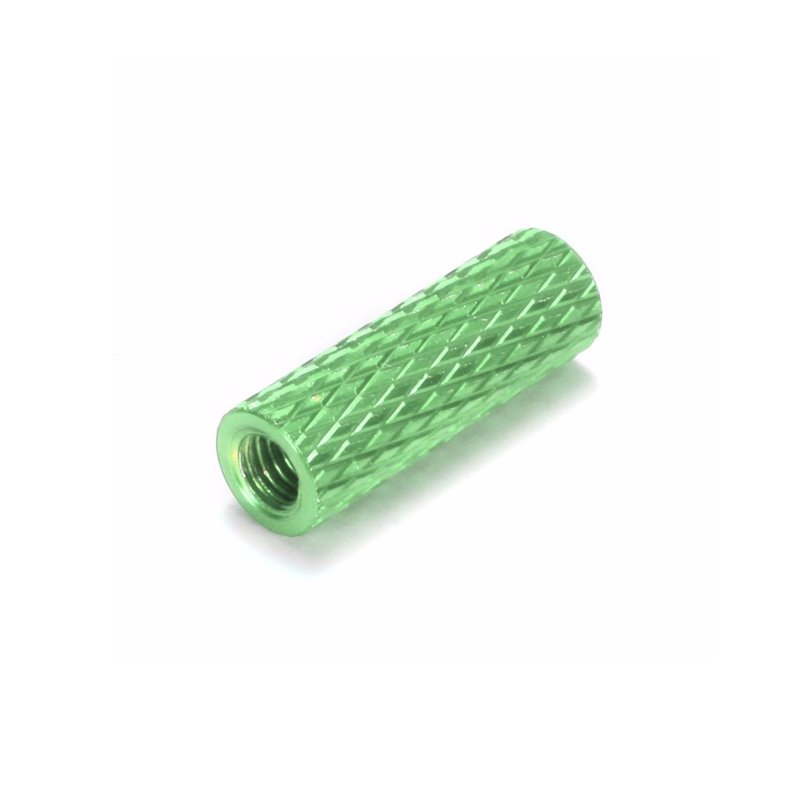 Xiamen Samtyco Customize CNC Machining Knurled Standoff Aluminum Spacer With Anodize