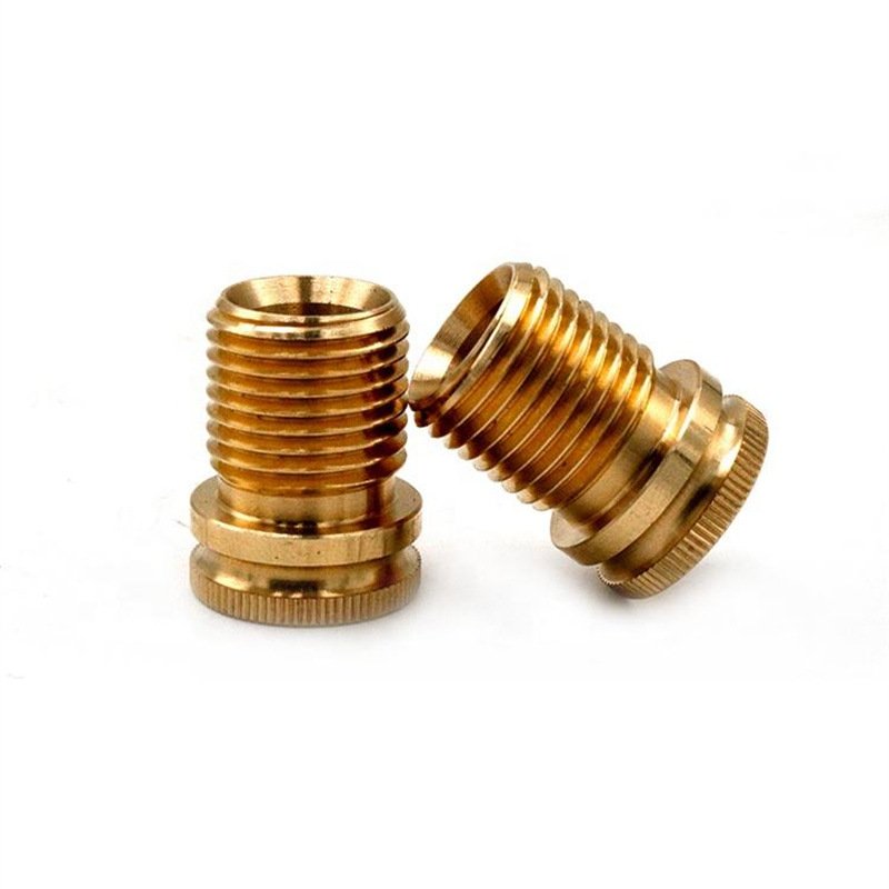 OEM factory Customized precision titanium brass industrial parts CNC milling and turning processing services