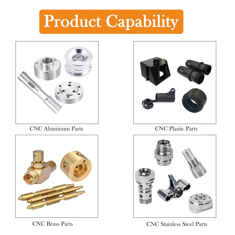 OEM CNC Part Precision Aluminum Anodized Stainless Steel Parts Machining Services