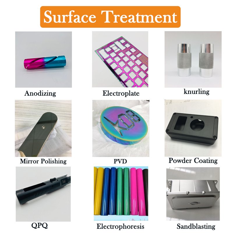 OEM CNC Part Precision Aluminum Anodized Stainless Steel Parts Machining Services