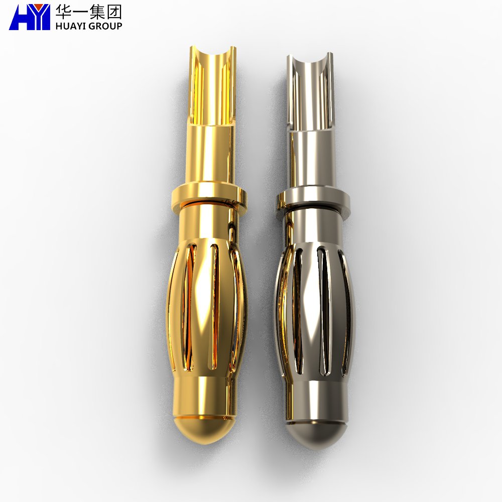 Custom Precision CNC Machining Services for Metal & Steel Hot Forging Brass Parts Custom Brass Banana Plug Parts
