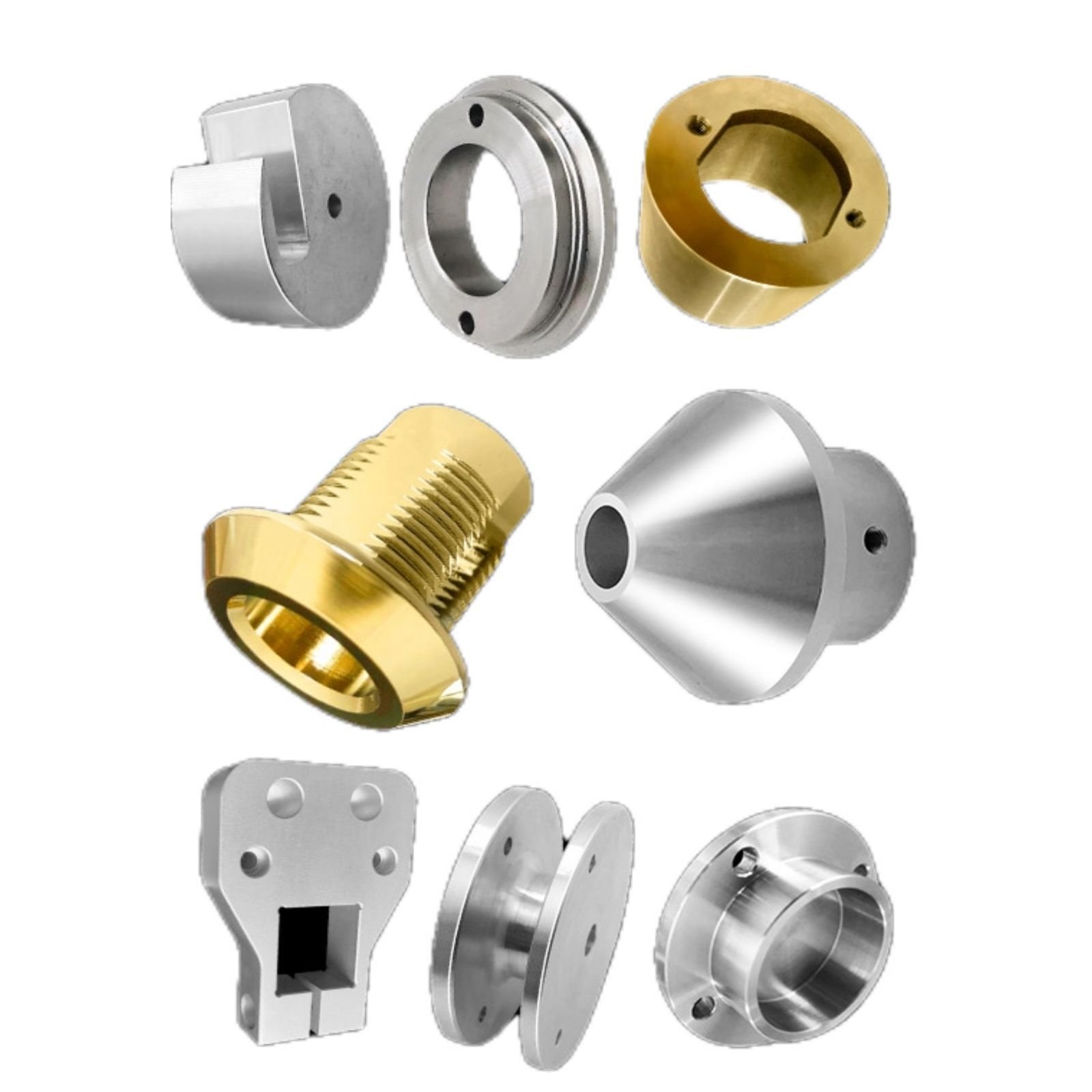 Customized Precision CNC Machining Automatic Lathe Machining Service Turning Brass CNC Machining Parts