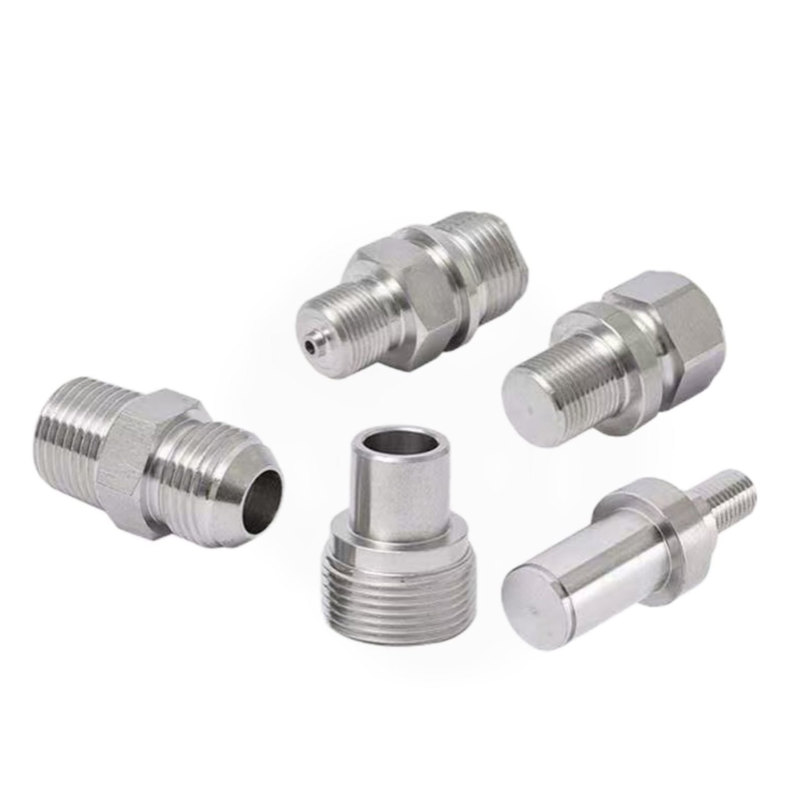 Customized Precision CNC Machining Automatic Lathe Machining Service Turning Brass CNC Machining Parts